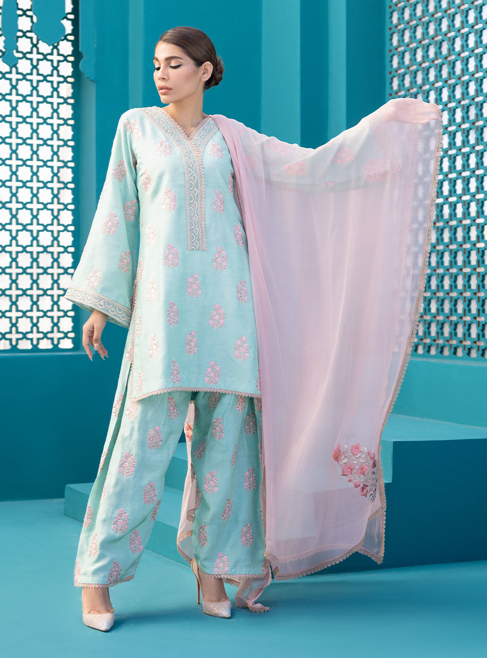 Zainab Chottani | Luxury Pret | ORCHID GLAZE by Zainab Chottani - Designer Dress - Type: Ladies Clothes - Available at Libayah - 100% Original