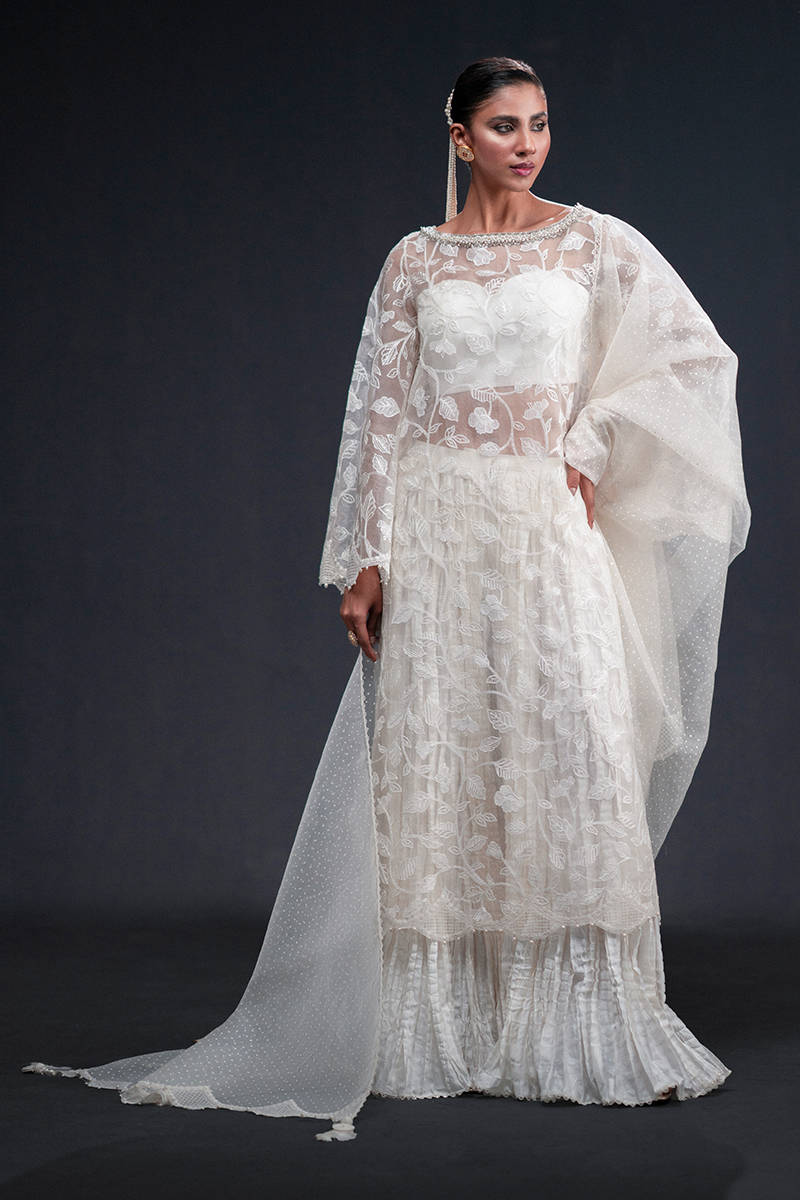 MNR | Chai Coffee Luxury Pret | Dream by MNR - Designer Dress - Type: Ladies Clothes - Available at Libayah - 100% Original