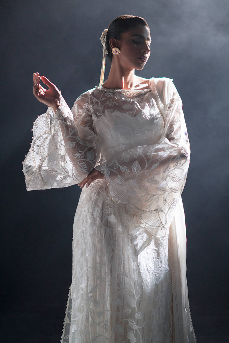 MNR | Chai Coffee Luxury Pret | Dream by MNR - Designer Dress - Type: Ladies Clothes - Available at Libayah - 100% Original