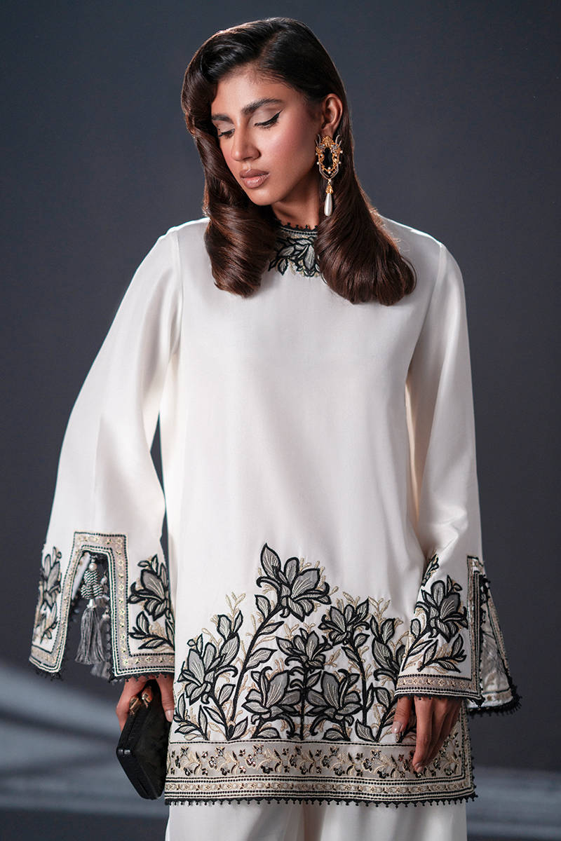 MNR | Chai Coffee Luxury Pret | Silken Tea by MNR - Designer Dress - Type: Ladies Clothes - Available at Libayah - 100% Original