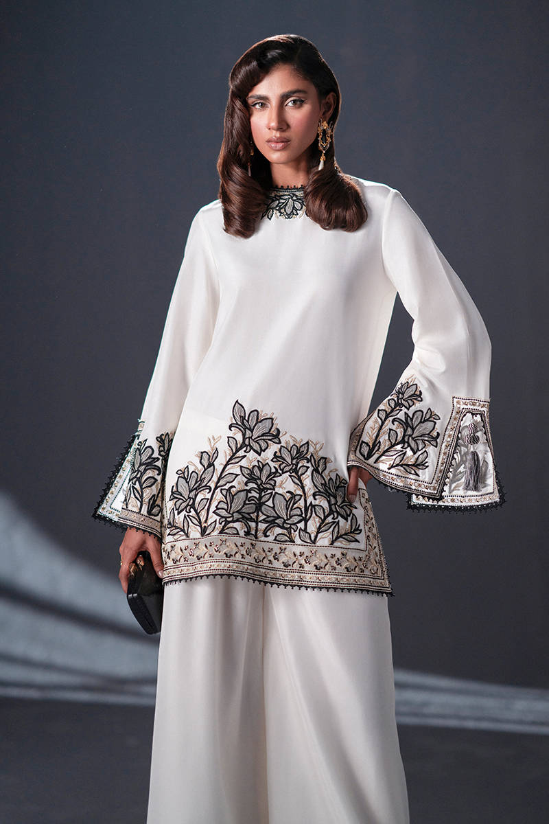 MNR | Chai Coffee Luxury Pret | Silken Tea by MNR - Designer Dress - Type: Ladies Clothes - Available at Libayah - 100% Original