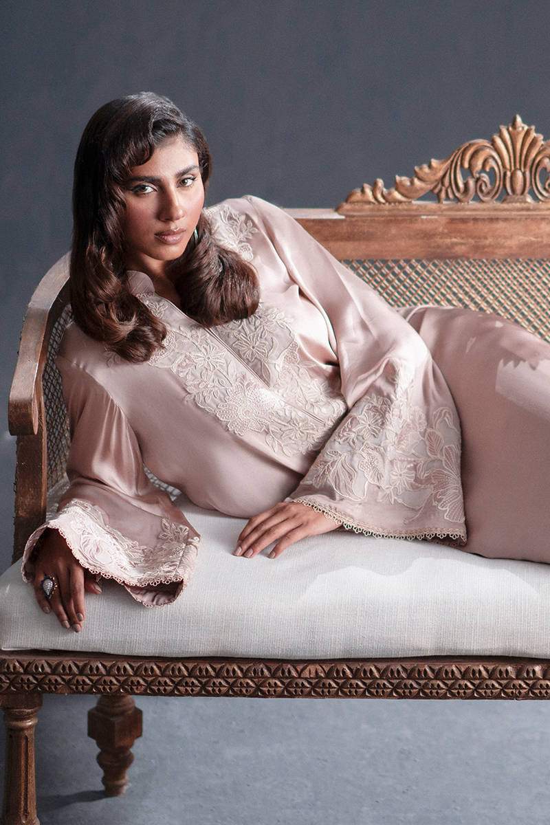 MNR | Chai Coffee Luxury Pret | Tea Rose by MNR - Designer Dress - Type: Ladies Clothes - Available at Libayah - 100% Original