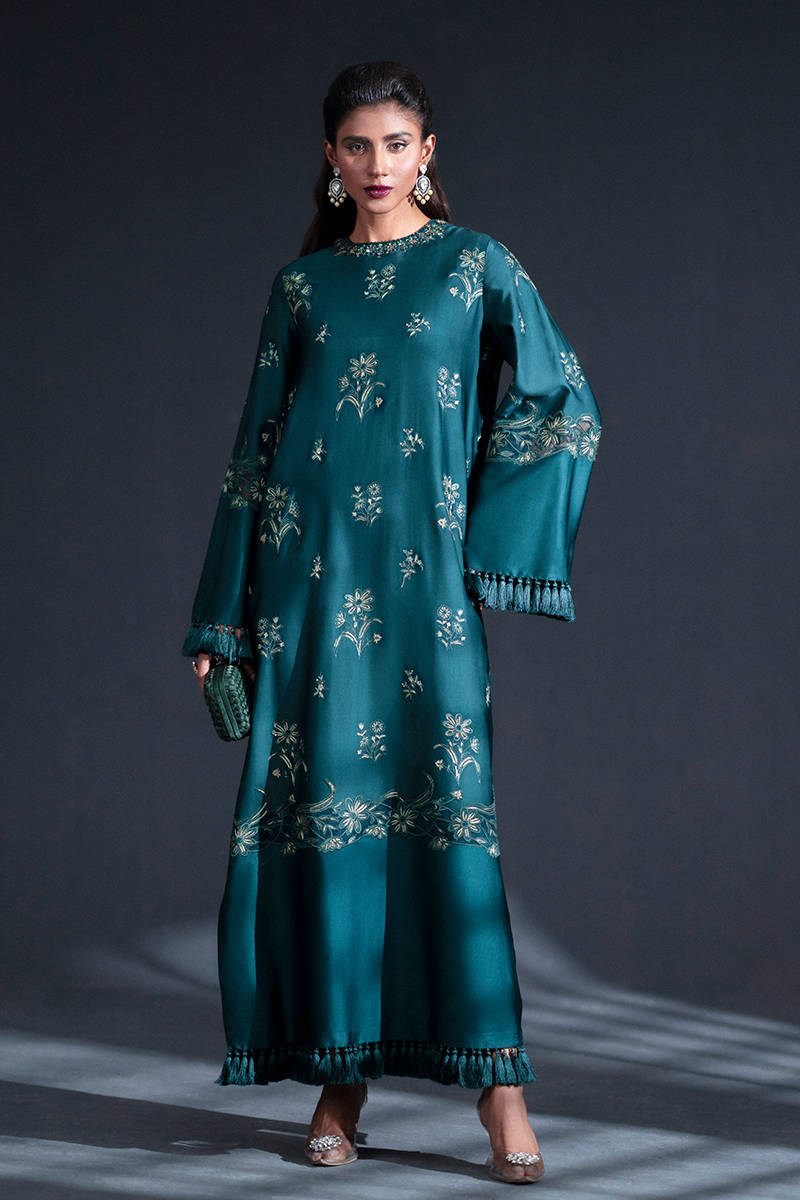MNR | Chai Coffee Luxury Pret | Jade Moon by MNR - Designer Dress - Type: Ladies Clothes - Available at Libayah - 100% Original