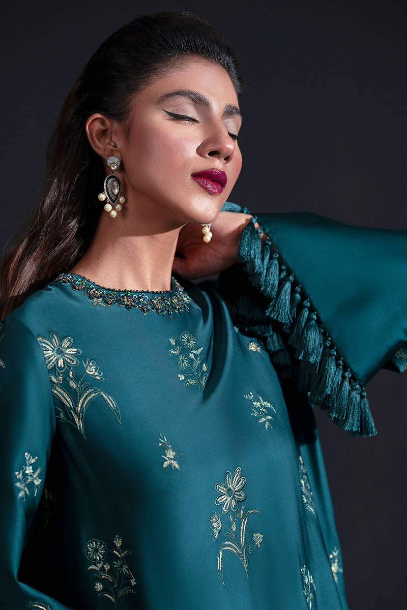 MNR | Chai Coffee Luxury Pret | Jade Moon by MNR - Designer Dress - Type: Ladies Clothes - Available at Libayah - 100% Original