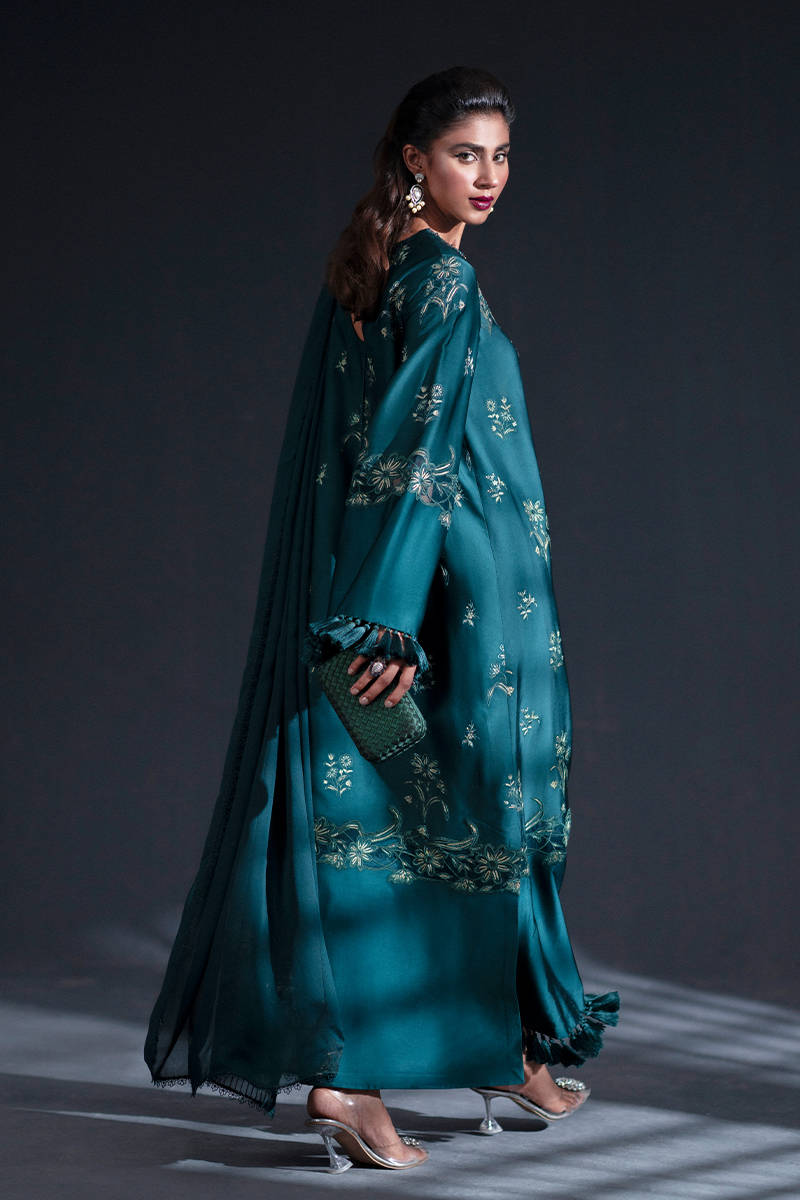 MNR | Chai Coffee Luxury Pret | Jade Moon by MNR - Designer Dress - Type: Ladies Clothes - Available at Libayah - 100% Original