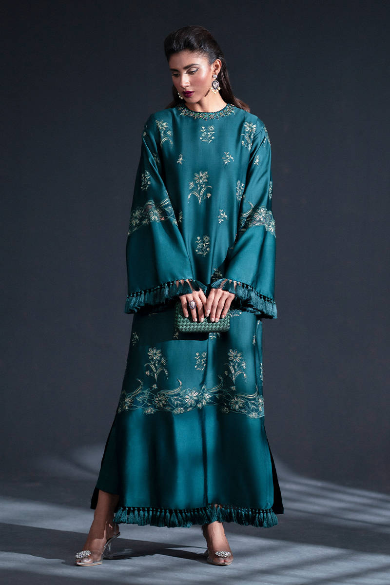 MNR | Chai Coffee Luxury Pret | Jade Moon by MNR - Designer Dress - Type: Ladies Clothes - Available at Libayah - 100% Original