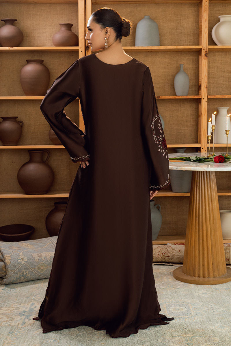 Fatima Khan | Warm Whisper Velvet 25 | Bronze Reverie by Fatima Khan - Designer Dress  - Type : Ladies Clothes - Available at Libayah - 100% Original 