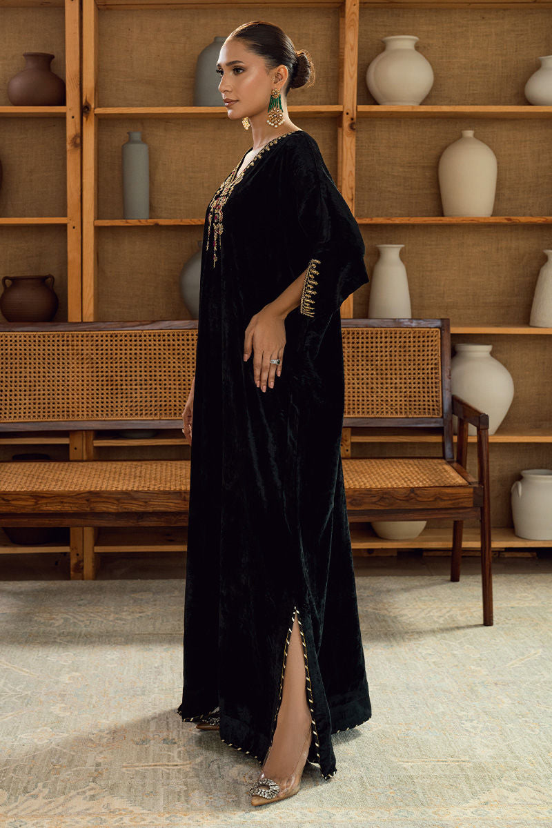 Fatima Khan | Warm Whisper Velvet 25 | Noir Eclat by Fatima Khan - Designer Dress  - Type : Ladies Clothes - Available at Libayah - 100% Original 