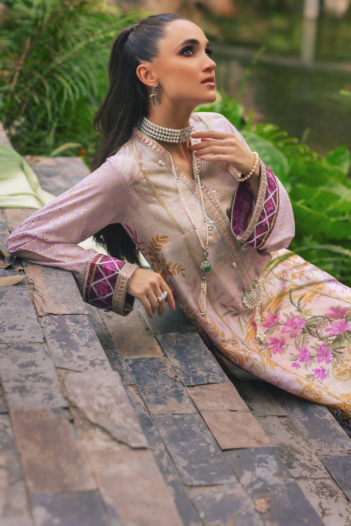 Annus Abrar | Luxe Silk Pret | MAIA by Annus Abrar - Designer Dress - Type: Ladies Clothes - Available at Libayah - 100% Original