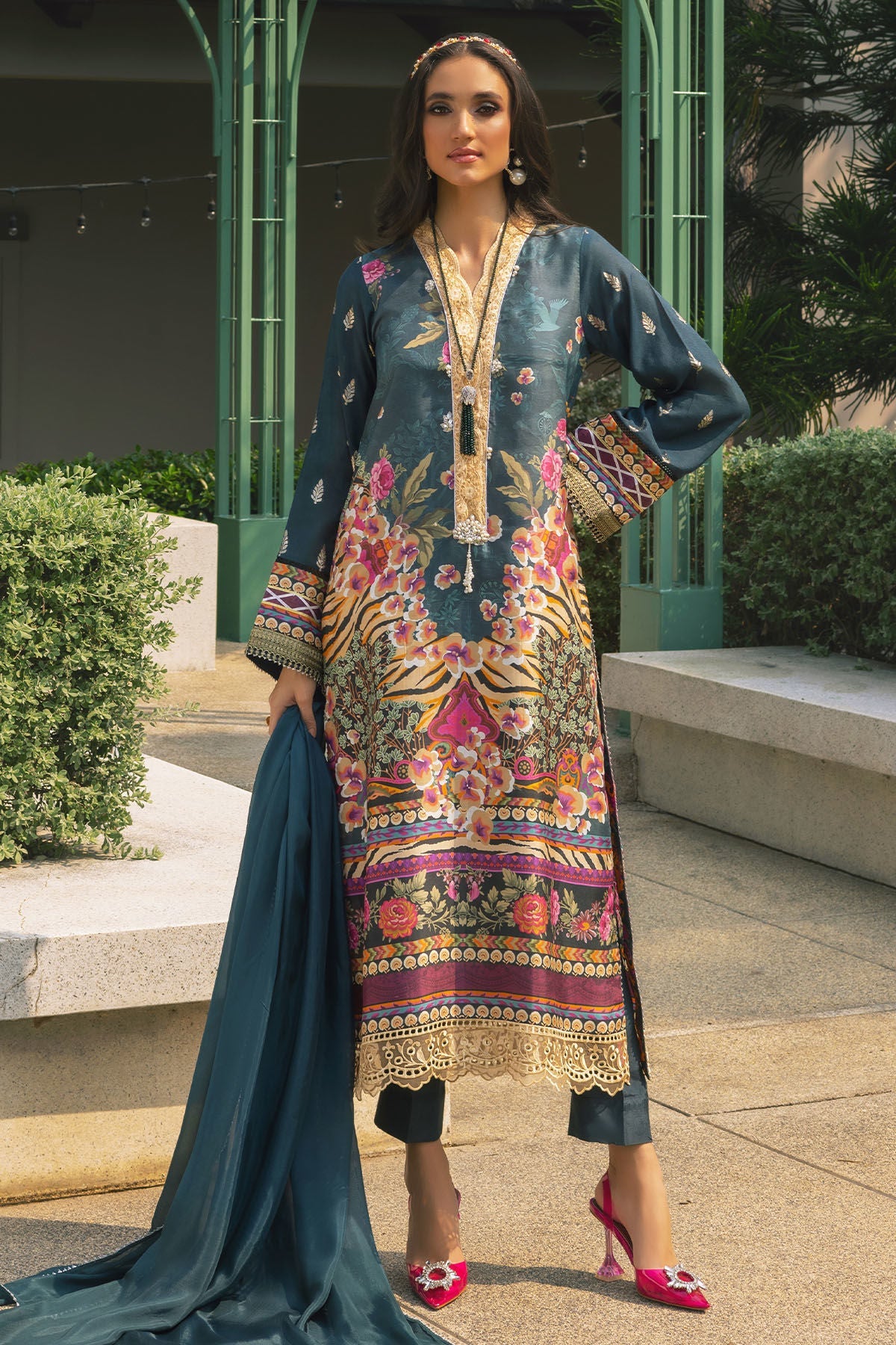 Annus Abrar | Luxe Silk Pret | SIBYL by Annus Abrar - Designer Dress - Type: Ladies Clothes - Available at Libayah - 100% Original