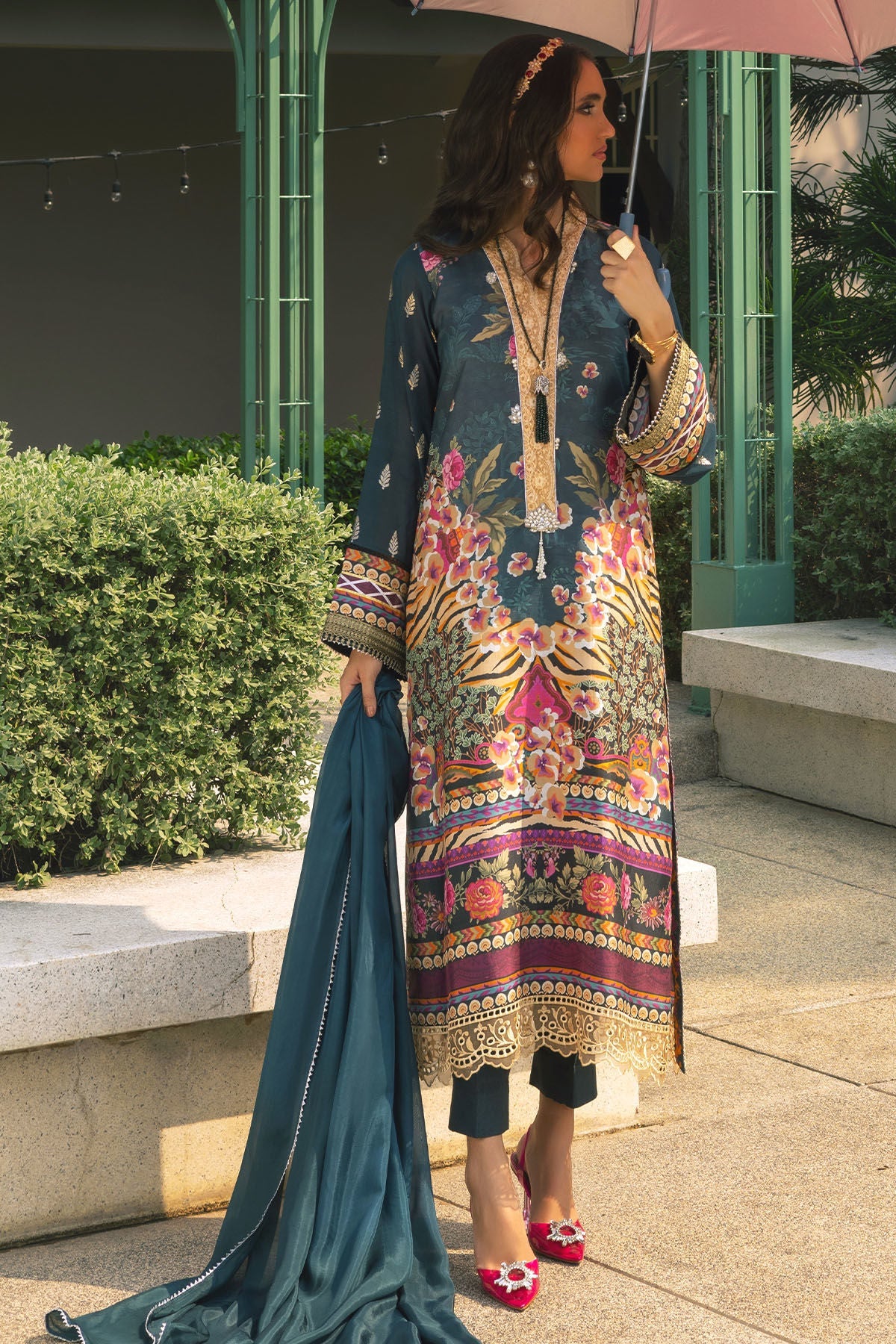 Annus Abrar | Luxe Silk Pret | SIBYL by Annus Abrar - Designer Dress - Type: Ladies Clothes - Available at Libayah - 100% Original