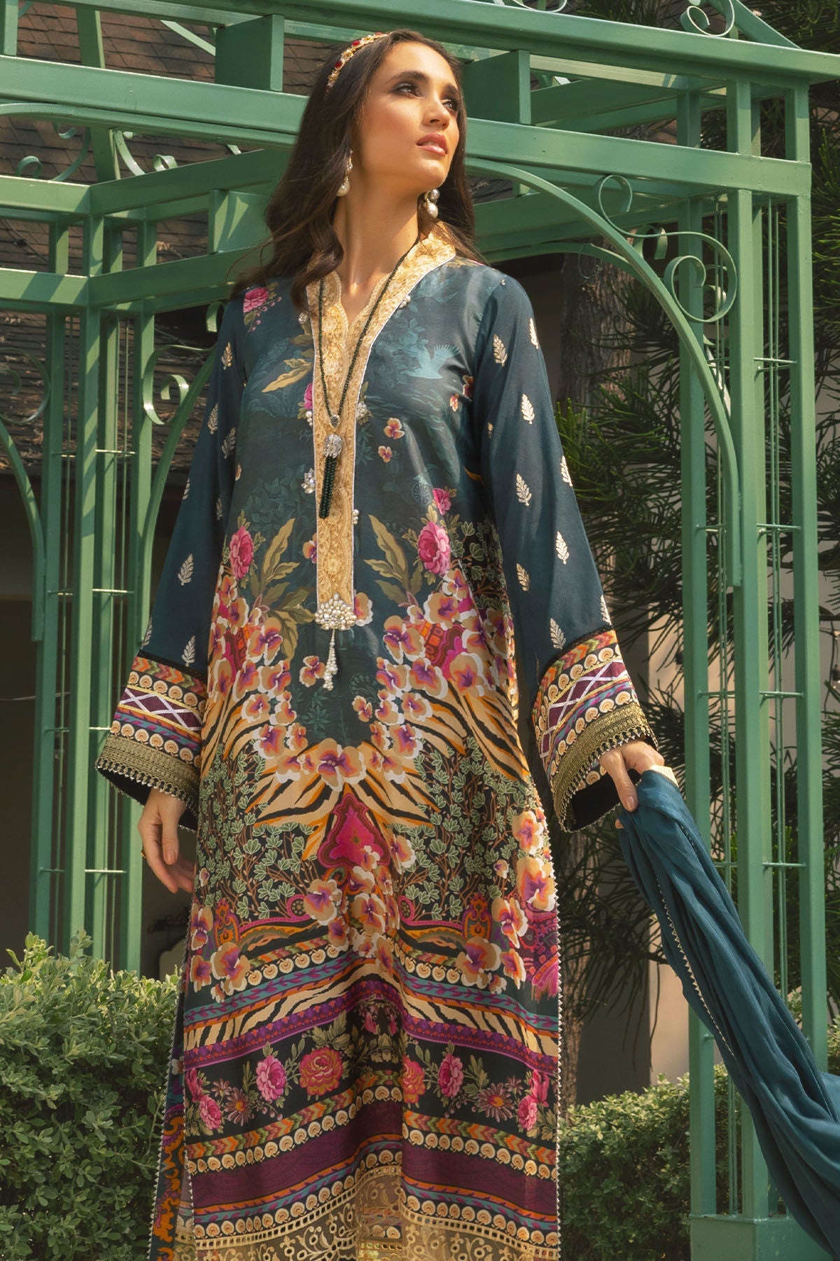 Annus Abrar | Luxe Silk Pret | SIBYL by Annus Abrar - Designer Dress - Type: Ladies Clothes - Available at Libayah - 100% Original