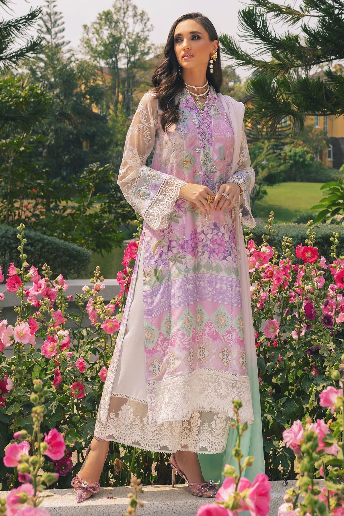 Annus Abrar | Luxe Silk Pret | LARISA by Annus Abrar - Designer Dress - Type: Ladies Clothes - Available at Libayah - 100% Original