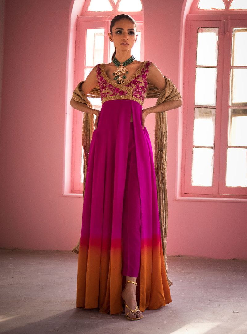 Zainab Chottani | Semi Formals | ROYALE GLAM by Zainab Chottani - Designer Dress - Type: Ladies Clothes - Available at Libayah - 100% Original