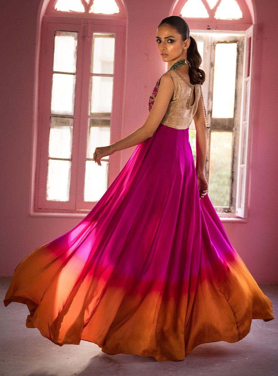 Zainab Chottani | Semi Formals | ROYALE GLAM by Zainab Chottani - Designer Dress - Type: Ladies Clothes - Available at Libayah - 100% Original