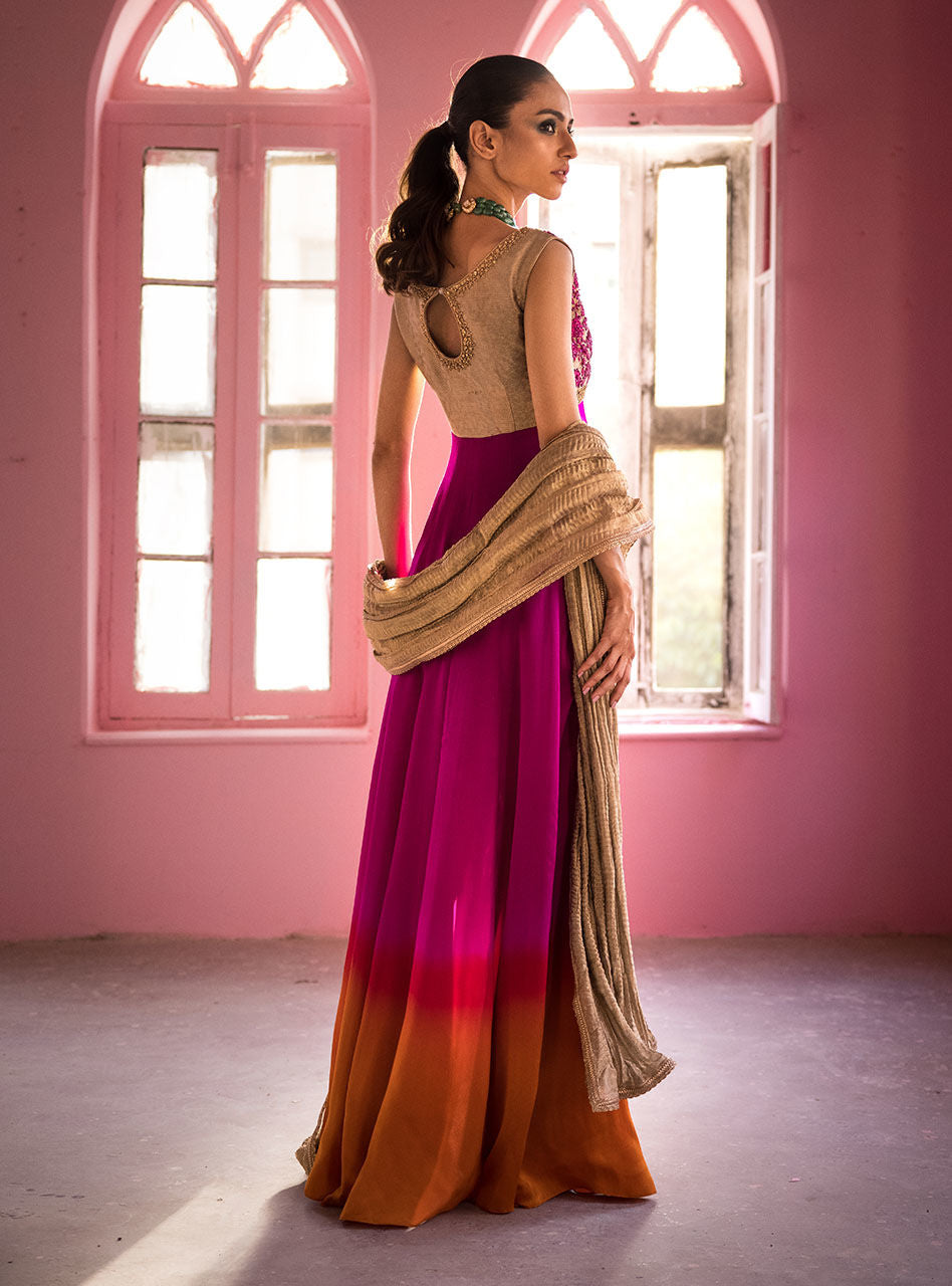 Zainab Chottani | Semi Formals | ROYALE GLAM by Zainab Chottani - Designer Dress - Type: Ladies Clothes - Available at Libayah - 100% Original