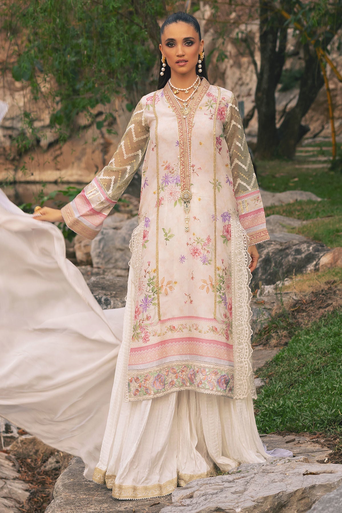 Annus Abrar | Luxe Silk Pret | HALEH by Annus Abrar - Designer Dress - Type: Ladies Clothes - Available at Libayah - 100% Original