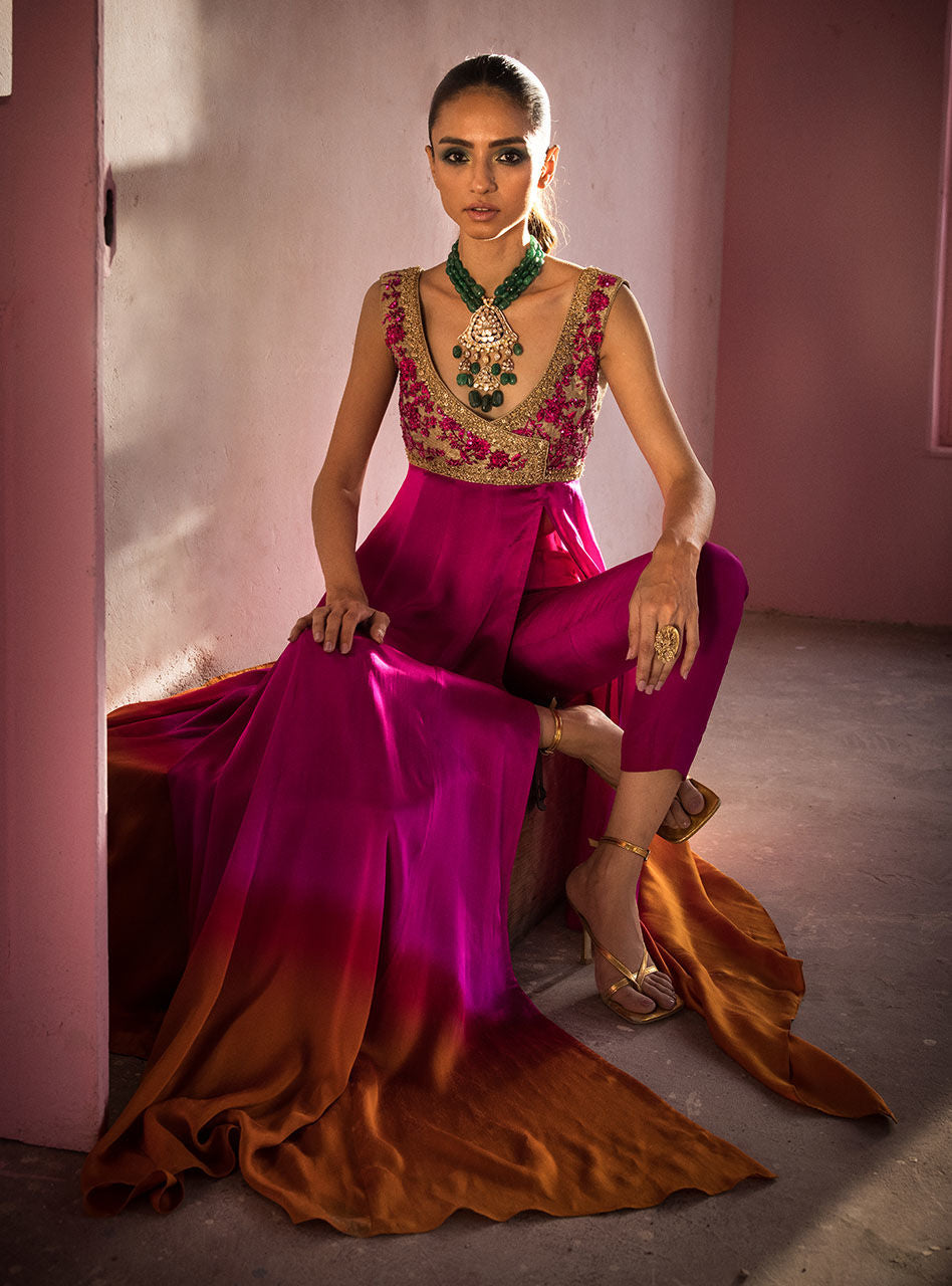 Zainab Chottani | Semi Formals | ROYALE GLAM by Zainab Chottani - Designer Dress - Type: Ladies Clothes - Available at Libayah - 100% Original