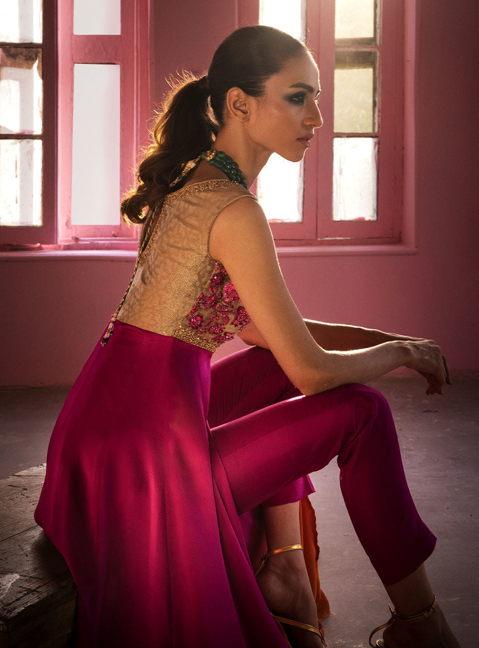 Zainab Chottani | Semi Formals | ROYALE GLAM by Zainab Chottani - Designer Dress - Type: Ladies Clothes - Available at Libayah - 100% Original