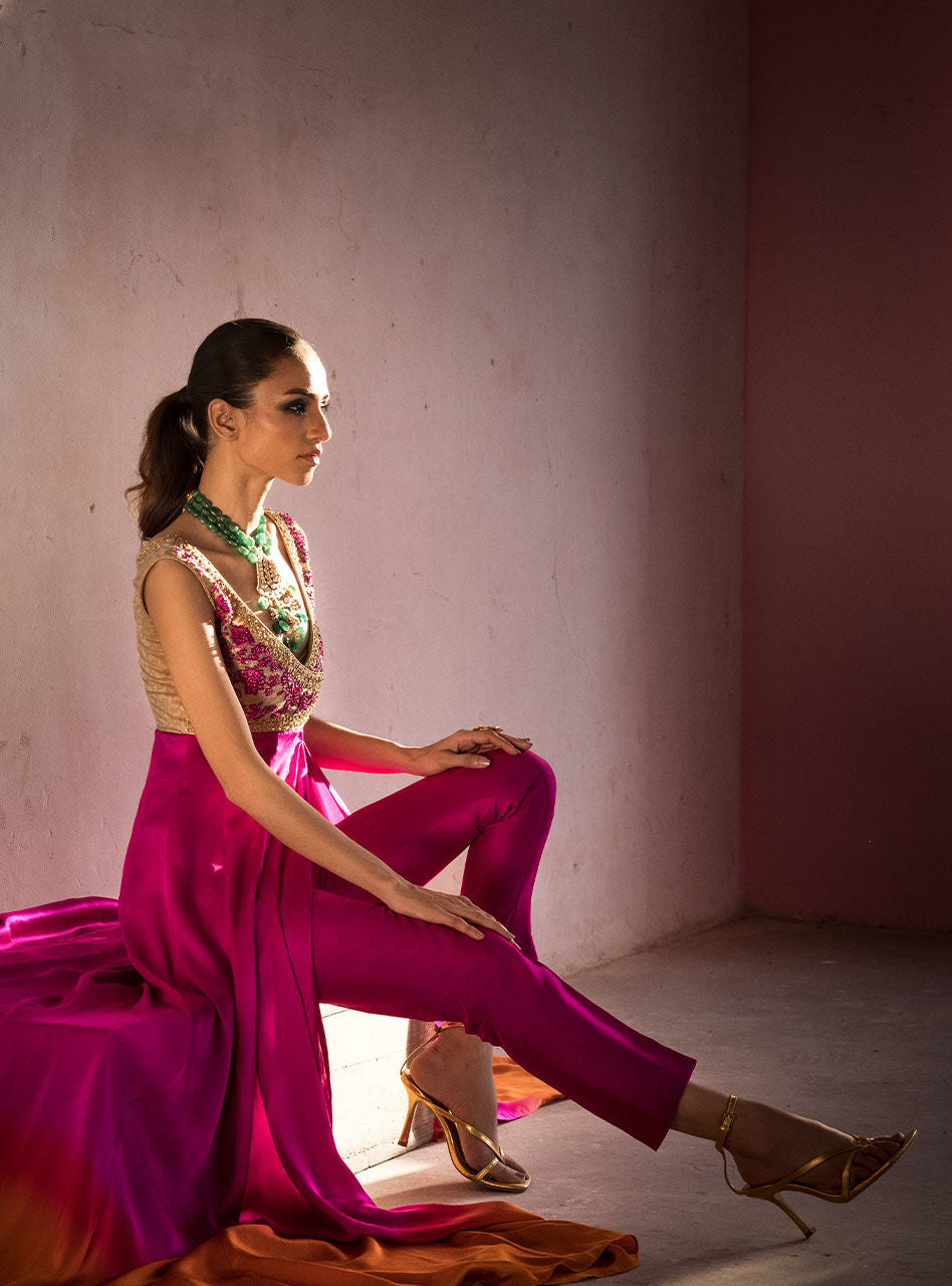 Zainab Chottani | Semi Formals | ROYALE GLAM by Zainab Chottani - Designer Dress - Type: Ladies Clothes - Available at Libayah - 100% Original