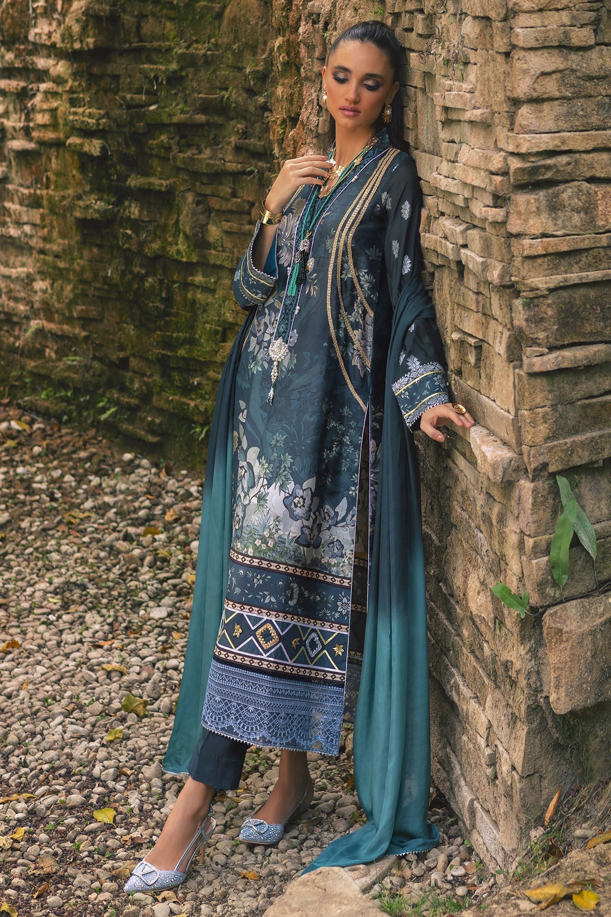 Annus Abrar | Luxe Silk Pret | NARIN by Annus Abrar - Designer Dress - Type: Ladies Clothes - Available at Libayah - 100% Original