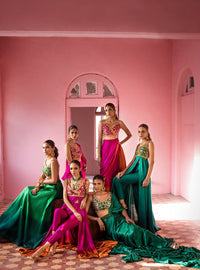 Zainab Chottani | Semi Formals | FUSCHIA QUARTS by Zainab Chottani - Designer Dress - Type: Ladies Clothes - Available at Libayah - 100% Original