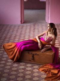 Zainab Chottani | Semi Formals | FUSCHIA QUARTS by Zainab Chottani - Designer Dress - Type: Ladies Clothes - Available at Libayah - 100% Original