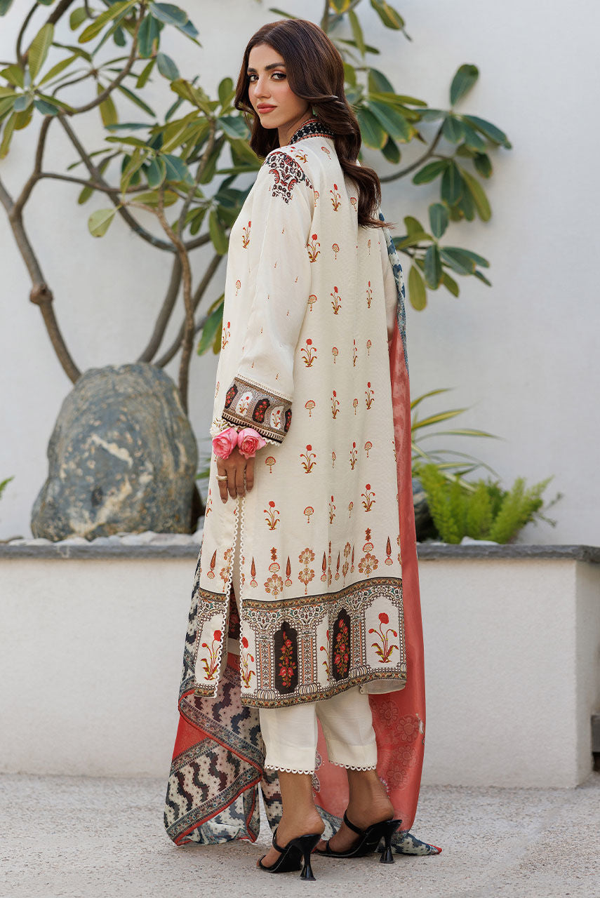 Deepak Perwani | Festive Lawn 24 | KTD4076 by Deepak Perwani - Designer Dress - Type: Ladies Clothes - Available at Libayah - 100% Original