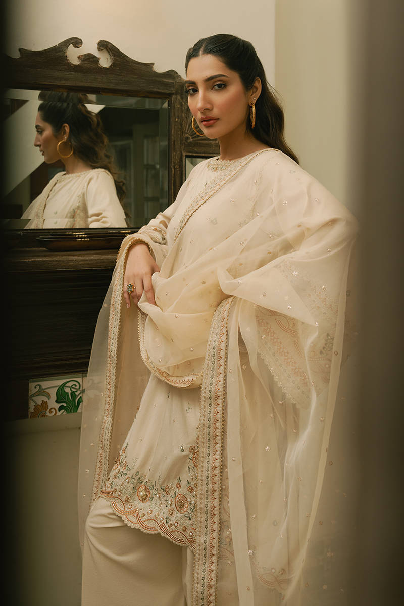 MNR | Ashiyana Festive Eid Collection 25 | Zaina by MNR - Designer Dress - Type: Ladies Clothes - Available at Libayah - 100% Original