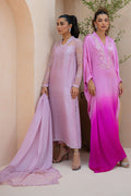 Ansab Jahangir | Luxury Silk Pret | ROSETTE ELEGANZA by Ansab Jahangir - Designer Dress - Type: Ladies Clothes - Available at Libayah - 100% Original