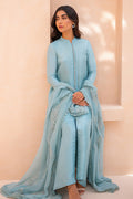 Ansab Jahangir | Luxury Silk Pret | AURORA FROST by Ansab Jahangir - Designer Dress - Type: Ladies Clothes - Available at Libayah - 100% Original