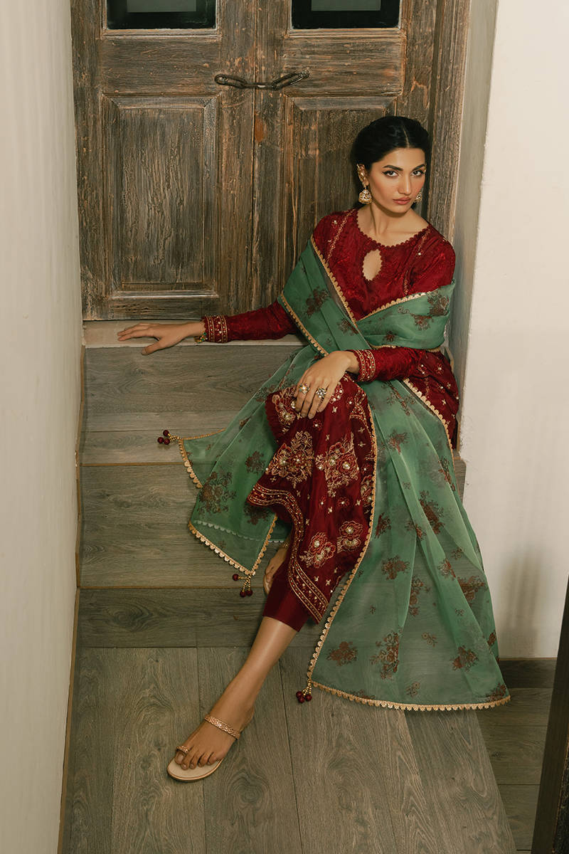 MNR | Ashiyana Festive Eid Collection 25 | Gulaal by MNR - Designer Dress - Type: Ladies Clothes - Available at Libayah - 100% Original