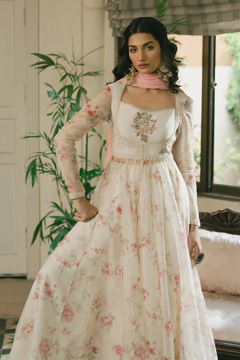 MNR | Ashiyana Festive Eid Collection 25 | Gulrukh by MNR - Designer Dress - Type: Ladies Clothes - Available at Libayah - 100% Original