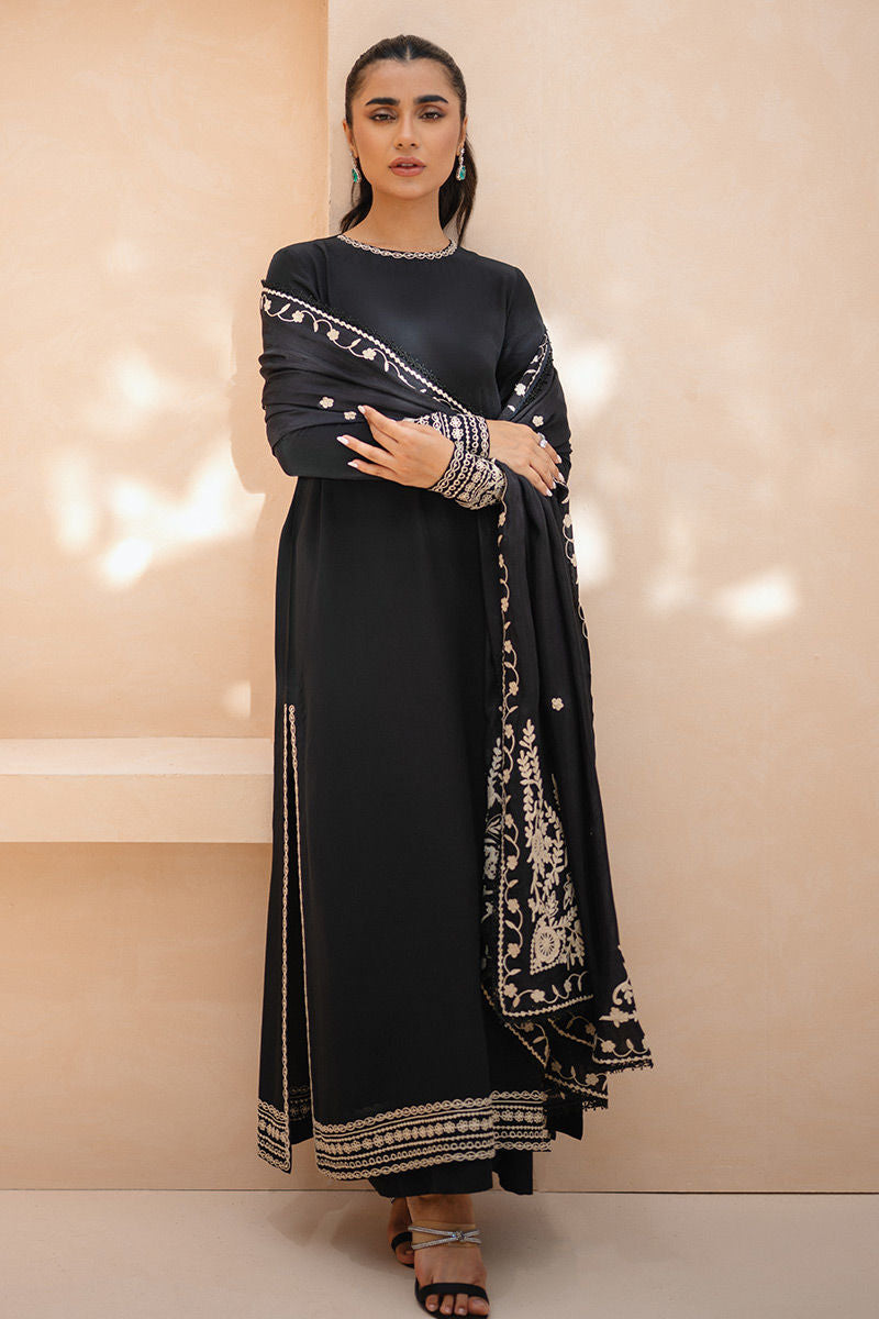 Ansab Jahangir | Luxury Silk Pret | NOCTURNE by Ansab Jahangir - Designer Dress - Type: Ladies Clothes - Available at Libayah - 100% Original