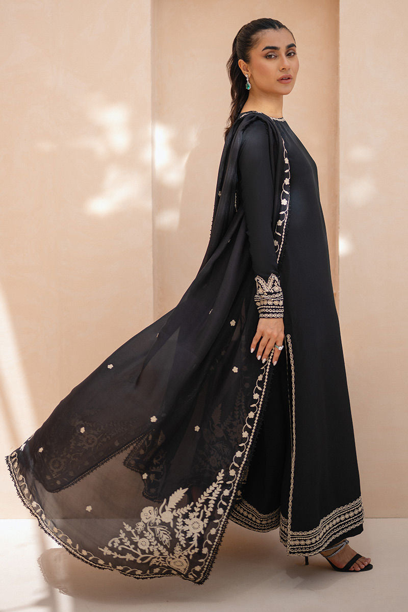 Ansab Jahangir | Luxury Silk Pret | NOCTURNE by Ansab Jahangir - Designer Dress - Type: Ladies Clothes - Available at Libayah - 100% Original