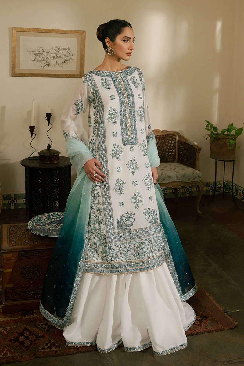 MNR | Ashiyana Festive Eid Collection 25 | Aroos by MNR - Designer Dress - Type: Ladies Clothes - Available at Libayah - 100% Original
