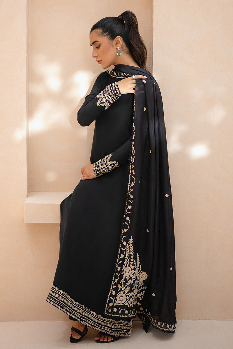 Ansab Jahangir | Luxury Silk Pret | NOCTURNE by Ansab Jahangir - Designer Dress - Type: Ladies Clothes - Available at Libayah - 100% Original