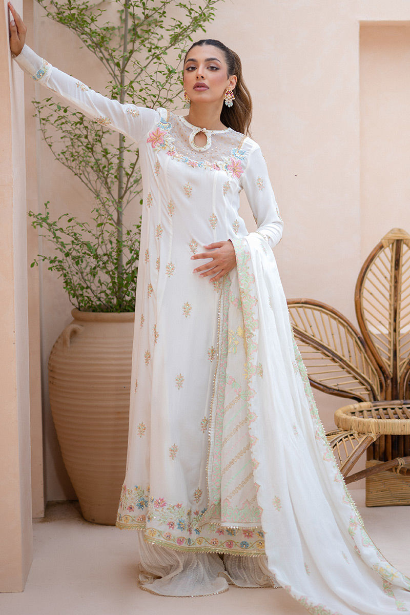 Ansab Jahangir | Luxury Silk Pret | ELYSIAN OPAL by Ansab Jahangir - Designer Dress - Type: Ladies Clothes - Available at Libayah - 100% Original