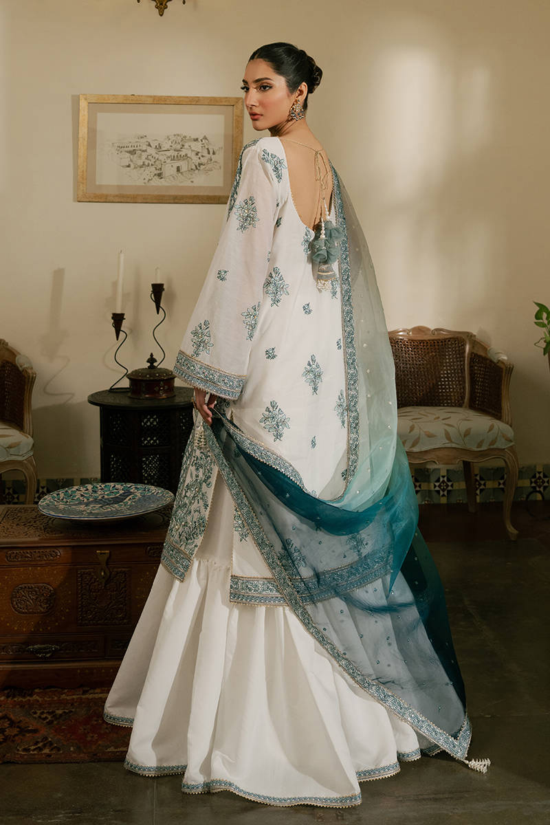 MNR | Ashiyana Festive Eid Collection 25 | Aroos by MNR - Designer Dress - Type: Ladies Clothes - Available at Libayah - 100% Original