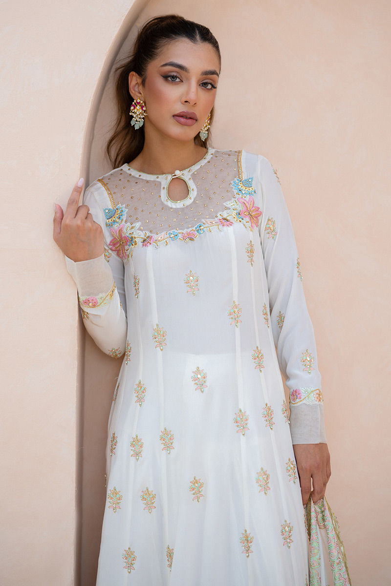 Ansab Jahangir | Luxury Silk Pret | ELYSIAN OPAL by Ansab Jahangir - Designer Dress - Type: Ladies Clothes - Available at Libayah - 100% Original