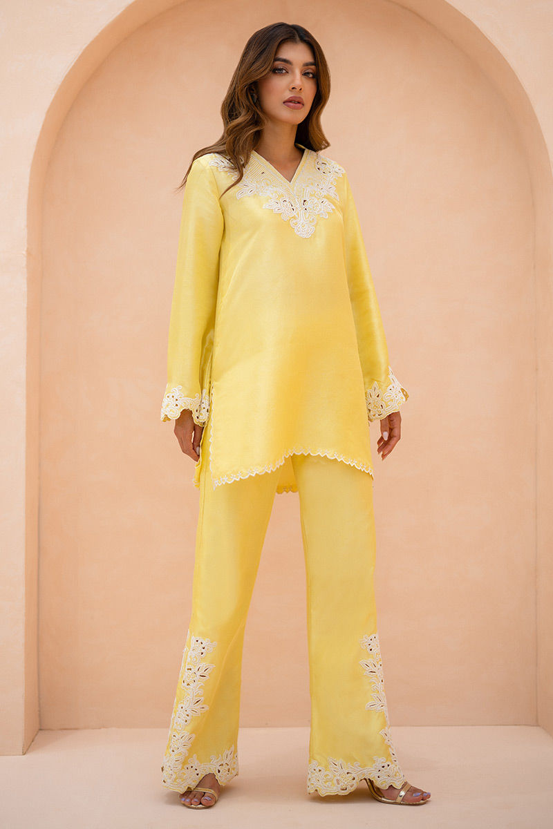 Ansab Jahangir | Luxury Silk Pret | AURELIA by Ansab Jahangir - Designer Dress - Type: Ladies Clothes - Available at Libayah - 100% Original