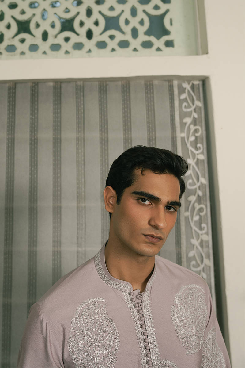 Pakisatni Menswear | Mohsin Naveed Ranjah | Shazil by MNR - Designer Dress - Type: MensWear - Available at Libayah - 100% Original