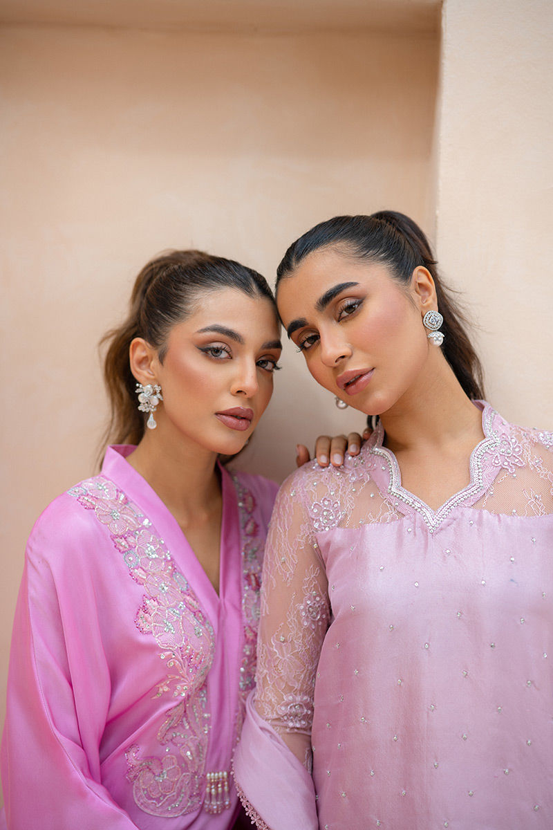 Ansab Jahangir | Luxury Silk Pret | LACE SONATA by Ansab Jahangir - Designer Dress - Type: Ladies Clothes - Available at Libayah - 100% Original