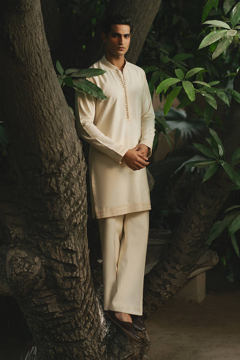 Pakisatni Menswear | Mohsin Naveed Ranjah | Zaydan by MNR - Designer Dress - Type: MensWear - Available at Libayah - 100% Original