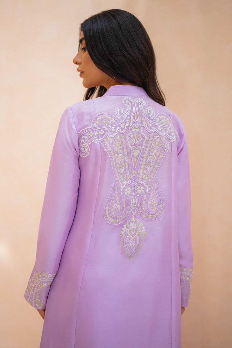 Ansab Jahangir | Luxury Silk Pret | AMARANTHINE by Ansab Jahangir - Designer Dress - Type: Ladies Clothes - Available at Libayah - 100% Original