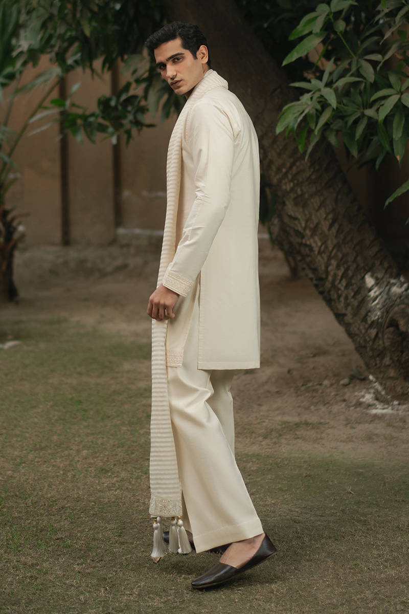 Pakisatni Menswear | Mohsin Naveed Ranjah | Zaydan by MNR - Designer Dress - Type: MensWear - Available at Libayah - 100% Original