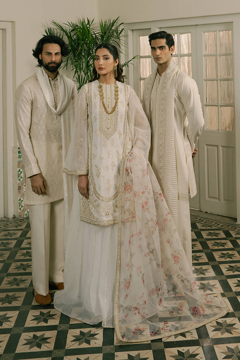 Pakisatni Menswear | Mohsin Naveed Ranjah | Mahbeer by MNR - Designer Dress - Type: MensWear - Available at Libayah - 100% Original