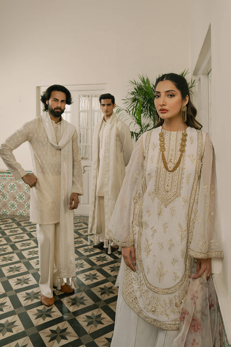 Pakisatni Menswear | Mohsin Naveed Ranjah | Mahbeer by MNR - Designer Dress - Type: MensWear - Available at Libayah - 100% Original