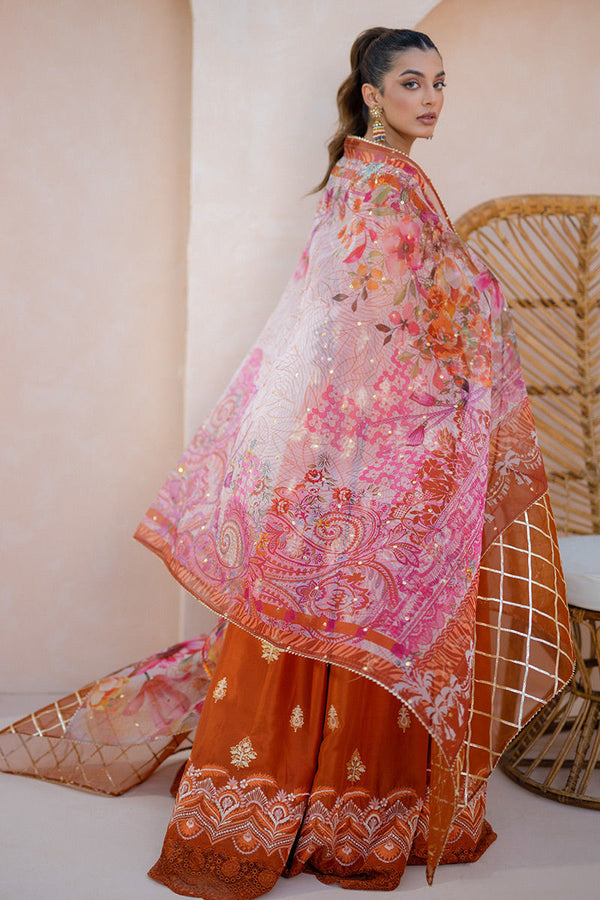 Ansab Jahangir | Luxury Silk Pret | AMBER LUXURIA by Ansab Jahangir - Designer Dress - Type: Ladies Clothes - Available at Libayah - 100% Original