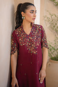 Ansab Jahangir | Luxury Silk Pret | CRIMSON by Ansab Jahangir - Designer Dress - Type: Ladies Clothes - Available at Libayah - 100% Original